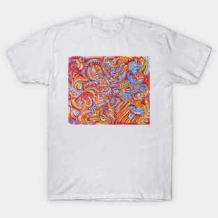 abstract party T-Shirt